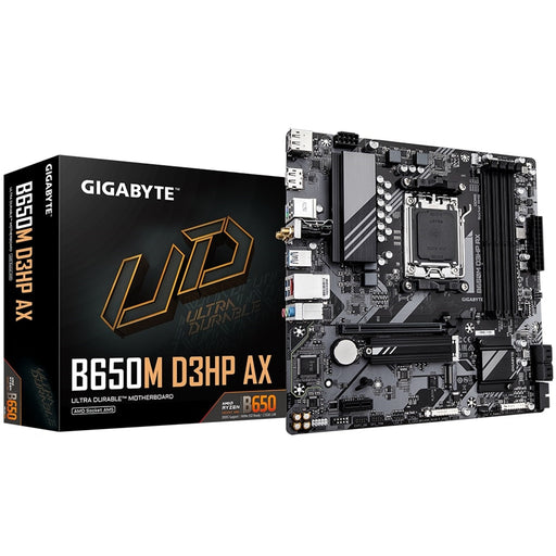 Gigabyte B650M D3HP AX, AMD AM5 Socket, 4x DDR5, 2x M.2 & 4x SATA, Wi-Fi 6E, Micro ATX Motherboard - IT Supplies Ltd