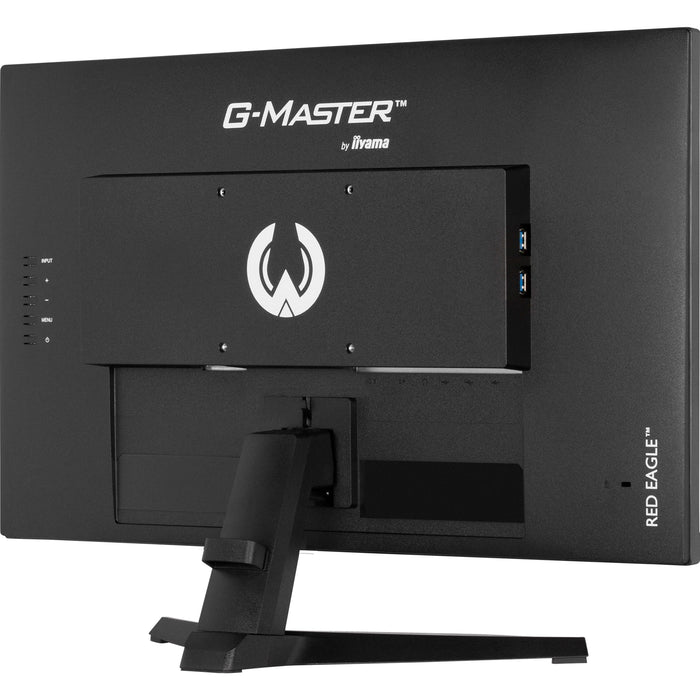 iiyama G-Master Red Eagle 24 Inch Gaming Monitor G2470HSU-B6, Full HD, 180Hz, 0.2ms, FreeSync, HDMI, Display Port, USB Hub, Speakers, Height Adjustable, Pivot, VESA