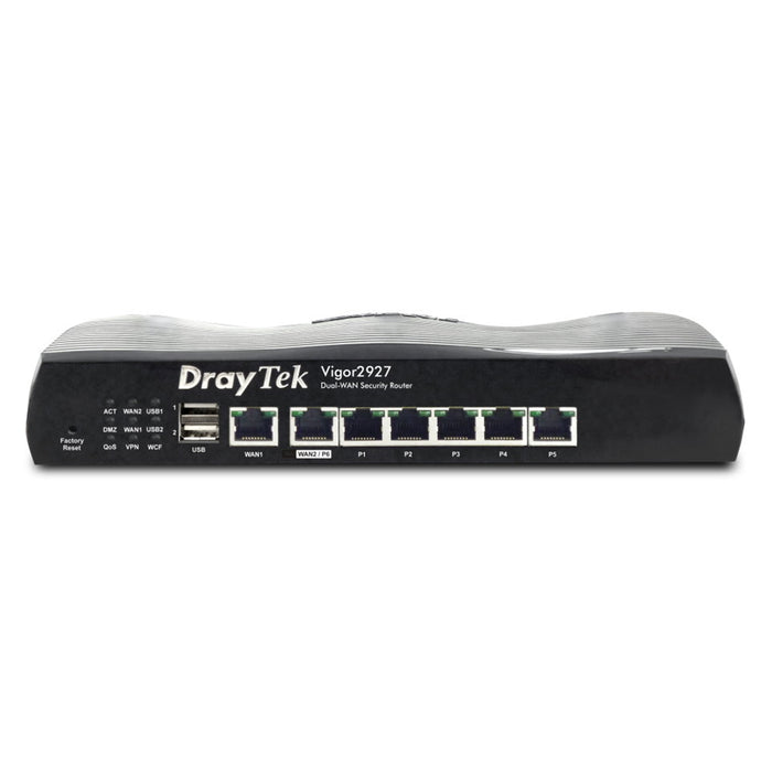 DrayTek V2927-K Vigor 2927 Wired High Speed Gigabit Firewall Router - IT Supplies Ltd