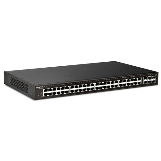 DrayTek VSG2540XS-K VigorSwitch G2540XS 48 Port Fully Managed Layer 2+ Switch with 6x 10GbE SFP Ports - IT Supplies Ltd