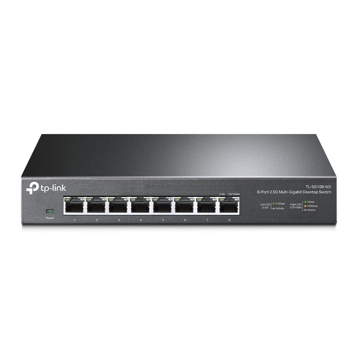 TP-Link TL-SG108-M2 8-Port 2.5G Multi-Gigabit Desktop Switch - IT Supplies Ltd