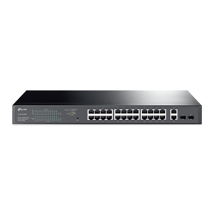 TP-Link TL-SG1428PE 28-Port Gigabit Easy Smart Switch with 24-Port PoE+ - IT Supplies Ltd