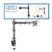 piXL Single Monitor Arm, For Screens Upto 27 inch, Desk Mounted, 180 Degrees Swivel, 15 Degrees Tilt IT Supplies Ltd