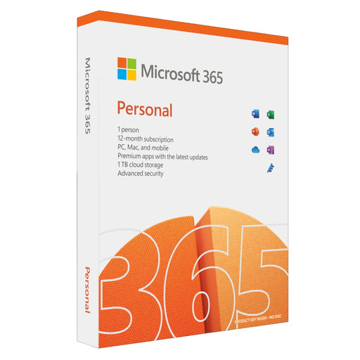 Microsoft Office 365 Personal 1 Year 1 User - Retail Boxed - IT Supplies Ltd