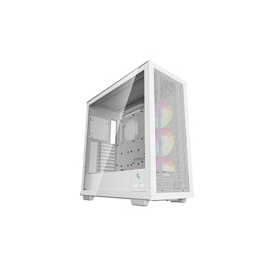 DeepCool Morpheus Case, Gaming, White, Full Tower, 4 x USB 3.0 / 1 x USB Type-C, Tempered Glass Side Window Panel, 1x 420mm ARGB side fan, Mini-ITX / M-ATX / ATX / E-ATX - IT Supplies Ltd