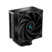 DeepCool AK400 Zero Dark Fan CPU Cooler, Universal Socket, High Performance 120mm Silent Hydro Bearing PWM Black Fan, 1850RPM, 4 Heat Pipes, Unique Matrix Fin Design, All Black, Intel LGA 1700 Bracket Included - IT Supplies Ltd