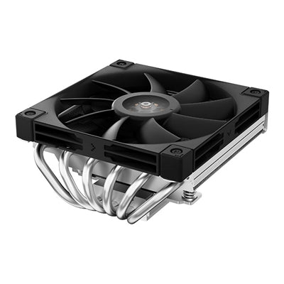 DeepCool AN600 Low-Profile CPU Cooler, 1x 120mm PWM Fans, Aluminium Fins, Copper Base, 6x Heatpipes, Intel/AMD, White - IT Supplies Ltd