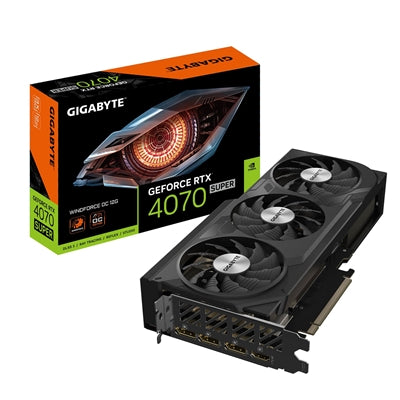 Gigabyte Nvidia GeForce RTX 4070 SUPER WINDFORCE OC 12GB Graphics Card - IT Supplies Ltd