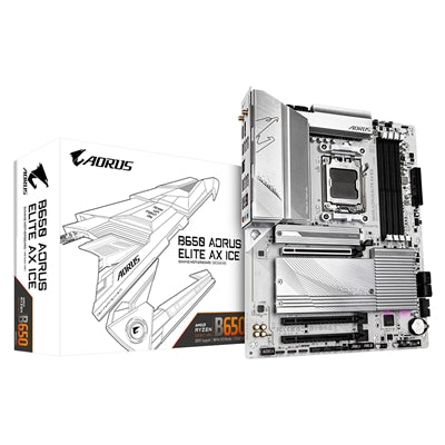 Gigabyte B650M AORUS ELITE AX ICE DDR5 Motherboard - IT Supplies Ltd