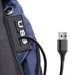 Marvo Laptop 15.6 inch Backpack with USB Charging Port, Waterproof Durable Fabric IT Supplies Ltd