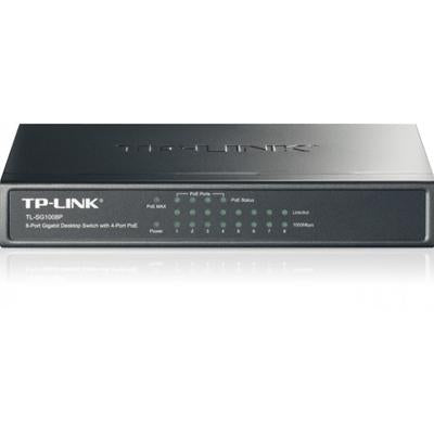 TP-Link 8-Port Gigabit Desktop PoE Switch with 4-Port PoE+ - IT Supplies Ltd