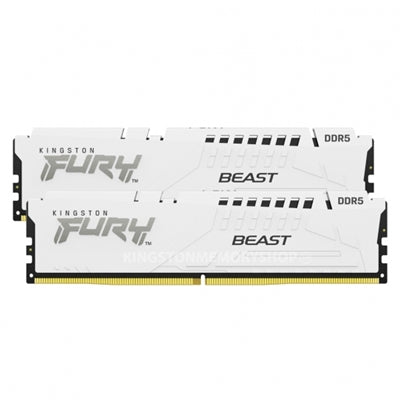 Kingston FURY Beast RAM Module, 32 GB (2 x 16GB), DDR5, 5600 MHz, On-die ECC, Unbuffered, 288-pin, DIMM - IT Supplies Ltd