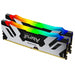 Kingston FURY Renegade RGB KF564C32RSAK2-64 64GB (32GB x2) DDR5 6400MT/s Silver/Black DIMM - IT Supplies Ltd