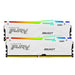 Kingston FURY Beast White RGB Kit, 32 GB (2 x 16GB), DDR5, 5600MHz, Unbuffered, 288-pin, DIMM, CL36, 1.25v - IT Supplies Ltd