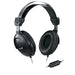 Genius HS-M505X Noise-cancelling Headset with Mic, 3.5mm Connection, Plug and Play with Adjustable Headbandand, In-line microphone and Volume Control, Black - IT Supplies Ltd