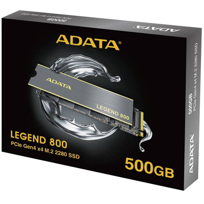 Adata LEGEND 800 (ALEG-800-500GCS) 1TB M.2 PCIe 4.0 x4 (NVMe), Read 3500 MBps, Write 2200 MBps - IT Supplies Ltd