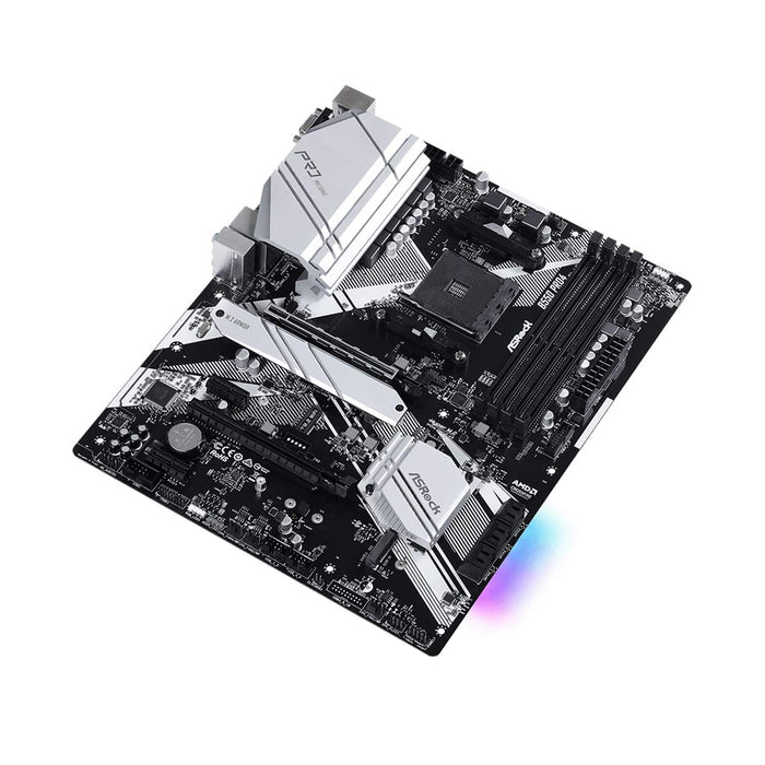 ASRock B550 Pro4 AMD Socket AM4 ATX HDMI/VGA Dual M.2 USB C 3.2 RGB Motherboard - IT Supplies Ltd