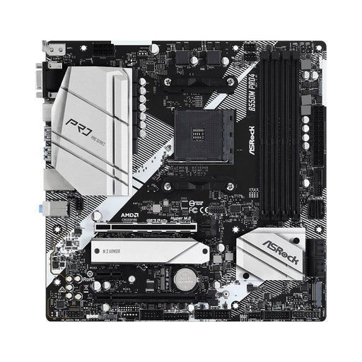 ASRock B550M Pro4 AMD Socket AM4 Micro ATX HDMI/DisplayPort/VGA Dual M.2 USB C 3.2 Motherboard - IT Supplies Ltd