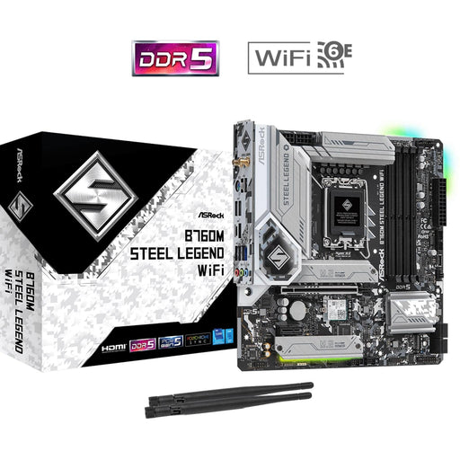 ASRock B760M STEEL LEGEND WiFi Motherboard - IT Supplies Ltd