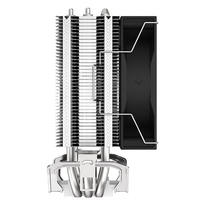 DeepCool AG300 Fan CPU Cooler, Universal Socket, Efficient 92mm PWM Cooling Black Fan, 3050RPM, 3 Heat Pipes, 150W Heat Dissipation Power, Unique Matrix Fin Design, Intel LGA 1700 Bracket Included - IT Supplies Ltd