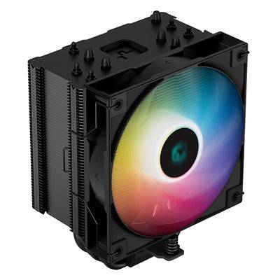 DeepCool AG500 BK ARGB Fan CPU Cooler, Universal Socket, Fine-Tuned 120mm PWM Addressable RGB Fan, 1850RPM, 5 Heat Pipes, 240W Heat Dissipation Power, Unique Matrix Fin Design, Intel LGA 1700 Bracket Included - IT Supplies Ltd