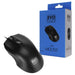 Evo Labs MO-128 Wired USB Plug and Play Mouse 800 DPI Optical Tracking Black - IT Supplies Ltd