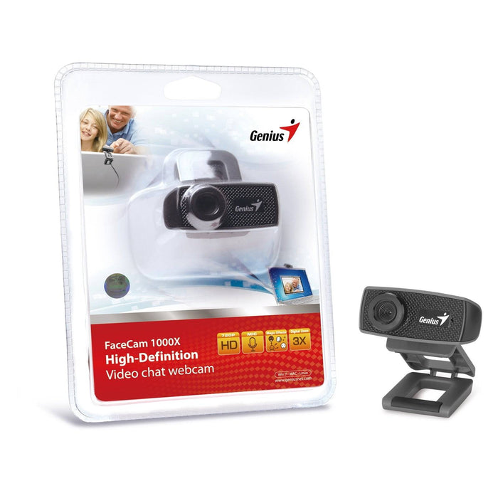 Genius FaceCam 1000X HD WebCam V2 - IT Supplies Ltd