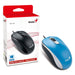 Genius DX-110 USB Blue Mouse - IT Supplies Ltd