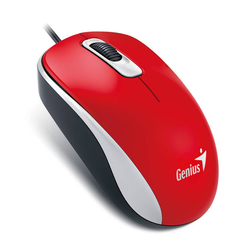 Genius DX-110 USB Red Mouse - IT Supplies Ltd