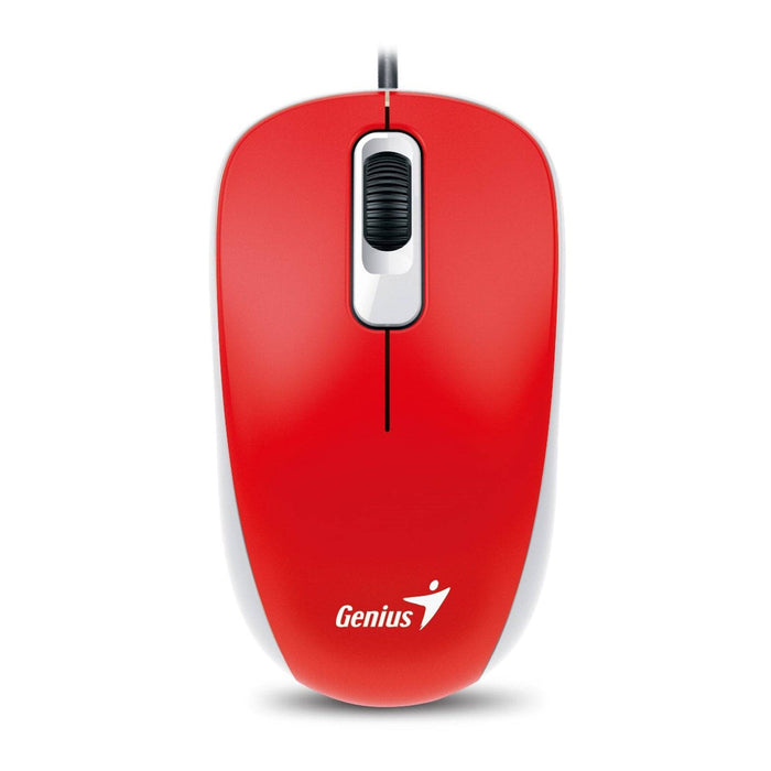 Genius DX-110 USB Red Mouse - IT Supplies Ltd