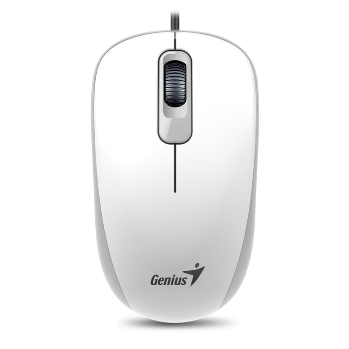 Genius DX-110 USB White Mouse - IT Supplies Ltd