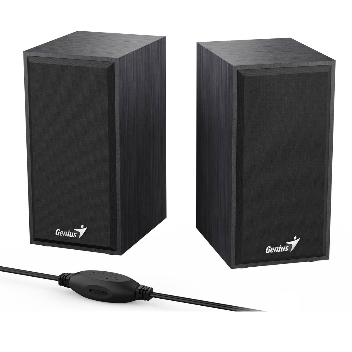 Genius SP-HF180 Black Stereo Speakers for PC | IT Supplies Ltd