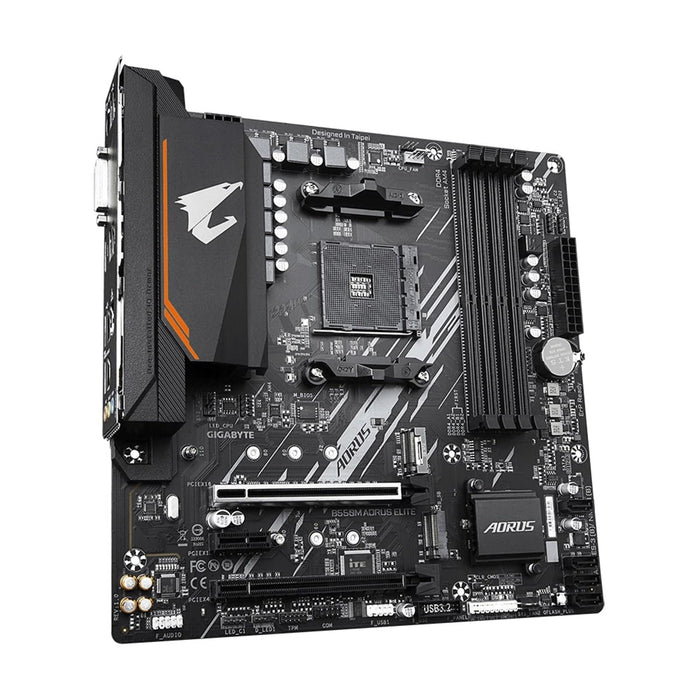 Gigabyte B550M AORUS ELITE AMD Socket AM4 Micro ATX DVI/HDMI M.2 USB 3.2 Gen1 Motherboard - IT Supplies Ltd