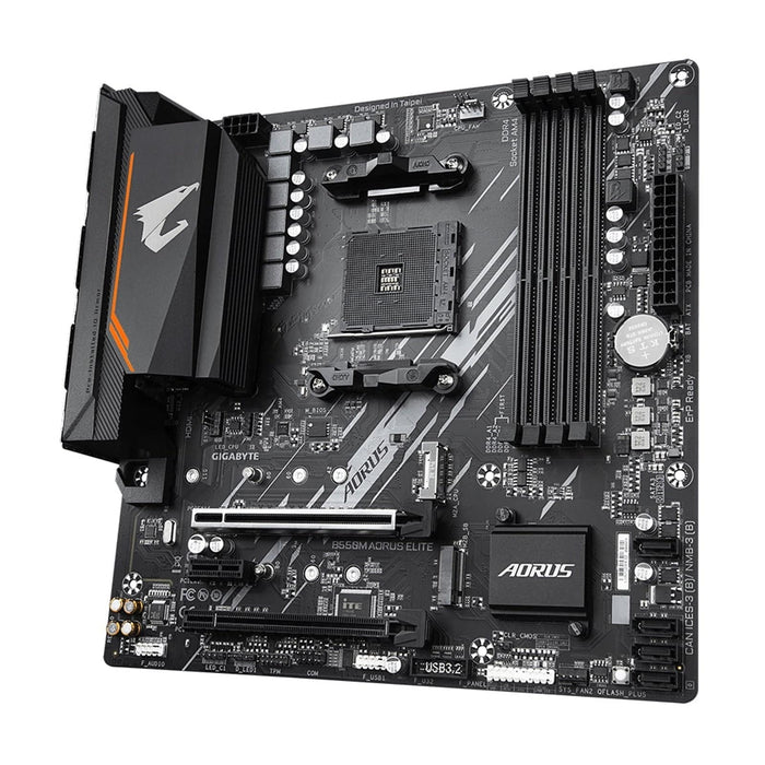 Gigabyte B550M AORUS ELITE AMD Socket AM4 Micro ATX DVI/HDMI M.2 USB 3.2 Gen1 Motherboard - IT Supplies Ltd