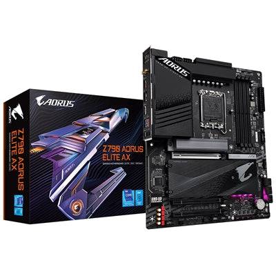 Gigabyte Z790 AORUS ELITE AX DDR5 Intel Socket 1700, 12/13th Gen Motherboard - IT Supplies Ltd