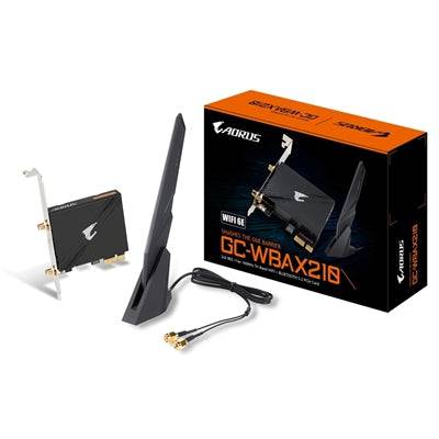 Gigabyte GC-WBAX210 Intel WiFi 6E AX200 2400Mbps Bluetooth 5.2 Wireless PCI-Express Card - IT Supplies Ltd