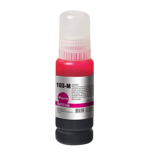 InkLab 103 Epson Compatible EcoTank Magenta ink bottle - IT Supplies Ltd