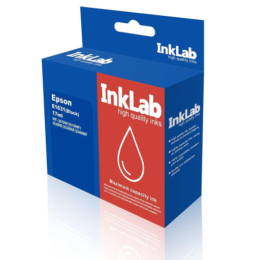 InkLab 1631 Epson Compatible Black Replacement Ink - IT Supplies Ltd