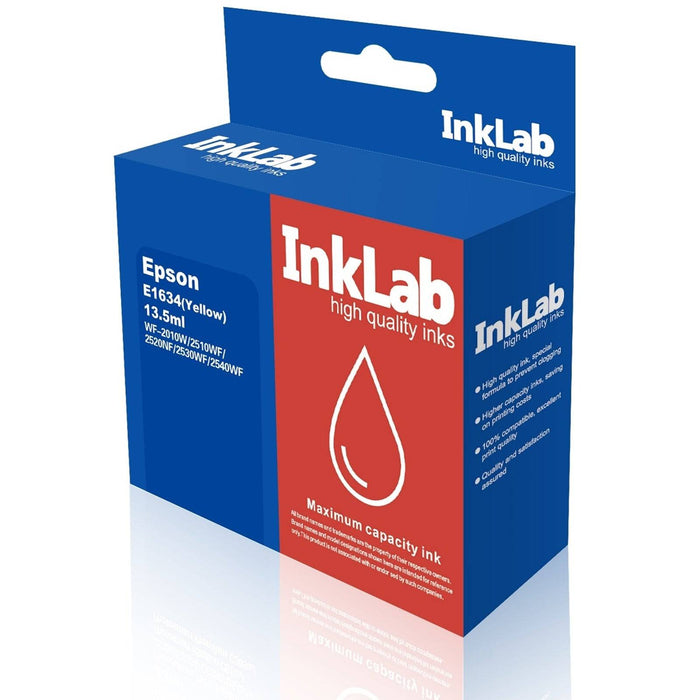 InkLab 1634 Epson Compatible Yellow Replacement Ink - IT Supplies Ltd