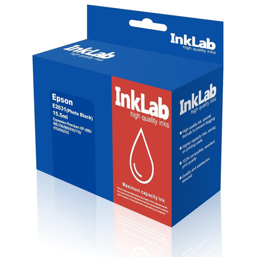 InkLab 2631 Epson Compatible Photo Black Replacement Ink - IT Supplies Ltd