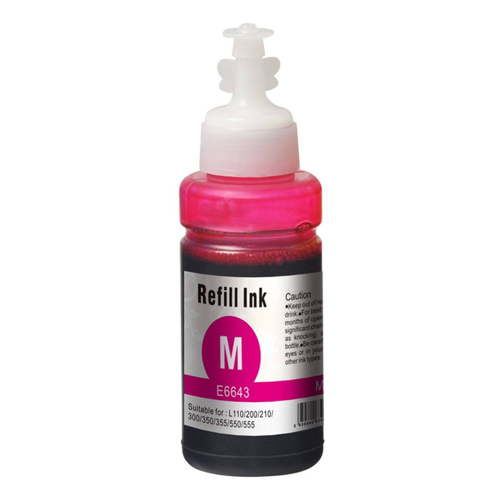 InkLab 6643 Epson Compatible EcoTank Magenta ink bottle - IT Supplies Ltd