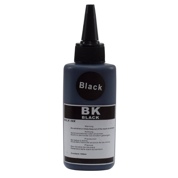 InkLab Universal Refill Ink For Brother/Canon/Epson Black 100ml - IT Supplies Ltd