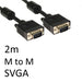 SVGA (M) to SVGA (M) 2m Black OEM Display Cable - IT Supplies Ltd