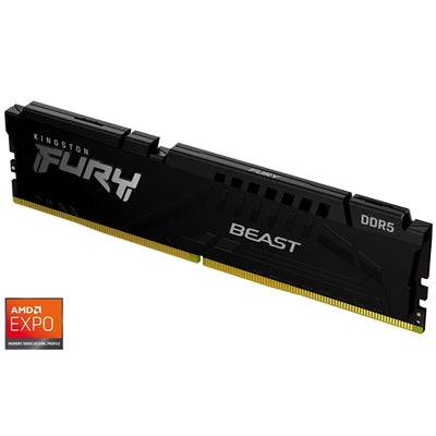 Kingston FURY Beast KF552C36BBE-16 16GB System Memory, 5200MT/s, DDR5, CL36, DIMM, Black, AMD EXPO Certified - IT Supplies Ltd