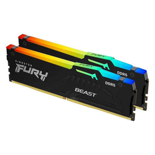 Kingston FURY Beast KF556C36BBEAK2-32 32GB (2x16GB) System Memory, DDR5, 4800MHz, Black, 288 Pin - IT Supplies Ltd