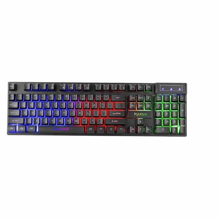 Marvo K605 Wired LED Gaming Keyboard UK Layout - IT Supplies Ltd