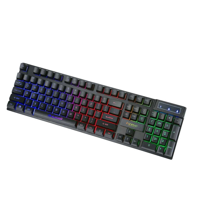 Marvo K605 Wired LED Gaming Keyboard UK Layout - IT Supplies Ltd