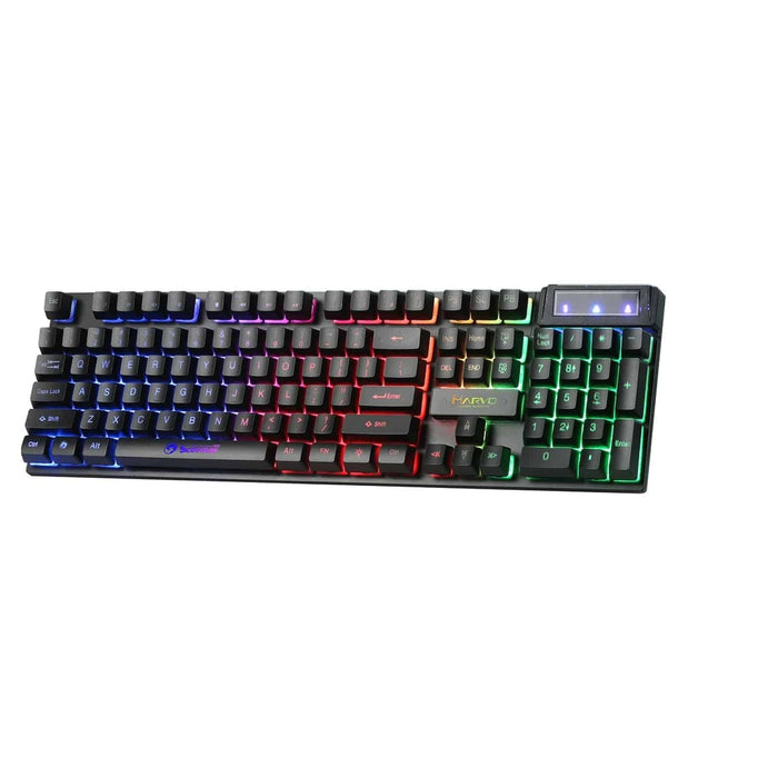 Marvo K605 Wired LED Gaming Keyboard UK Layout - IT Supplies Ltd