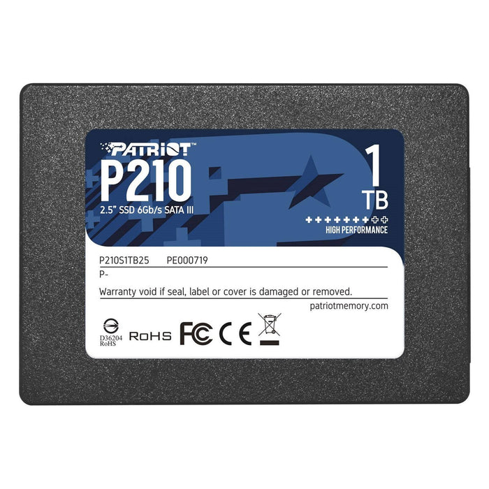 Patriot P210 1TB 2.5" SATA III SSD - IT Supplies Ltd