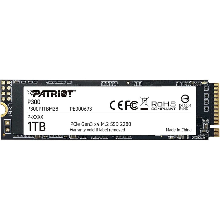 Patriot P300 1TB M.2 2280 PCIe NVMe SSD - IT Supplies Ltd